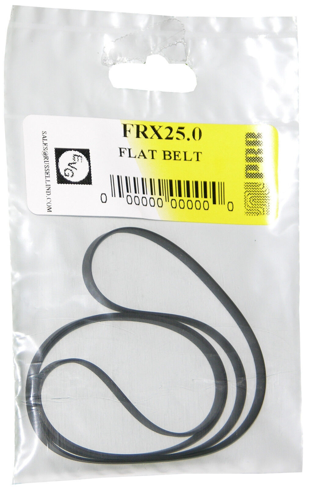 PRB FRX25.0, BELT 25.000 x 0.210 x 0.030, turntable belt