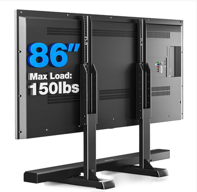 UT3004 Table Top TV Stand 37 to 86 Inch Flat or Curved TVs