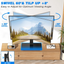UT6001 Universal Swivel Table Top TV Stand for 32-75 Inch TVs