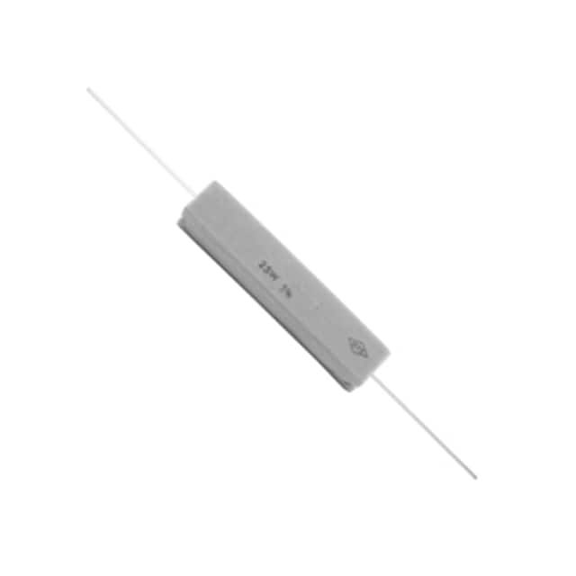 NTE Electronics 25W027 25W 27 OHM RESISTOR 5% WW FP