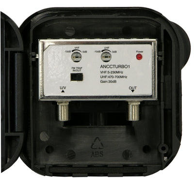 REFURBISHED Sky Blue Antenna SB51, Single Input Preamp Amplifier, 30 dB Variable Gain