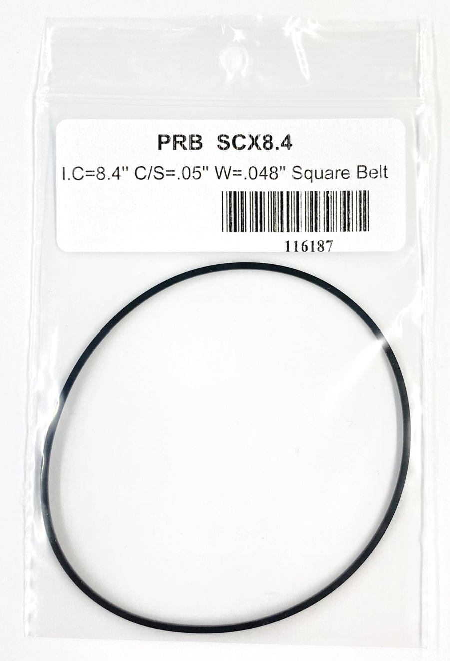 PRB SCX8.4 BELT 8.400 x 0.050 x 0.048