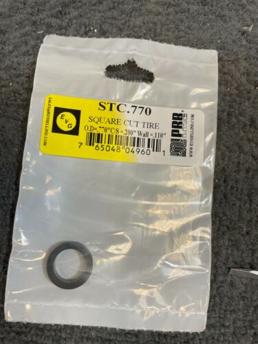 PRB STC.770 SQ CUT TIRE .770"X.200"X.110"
