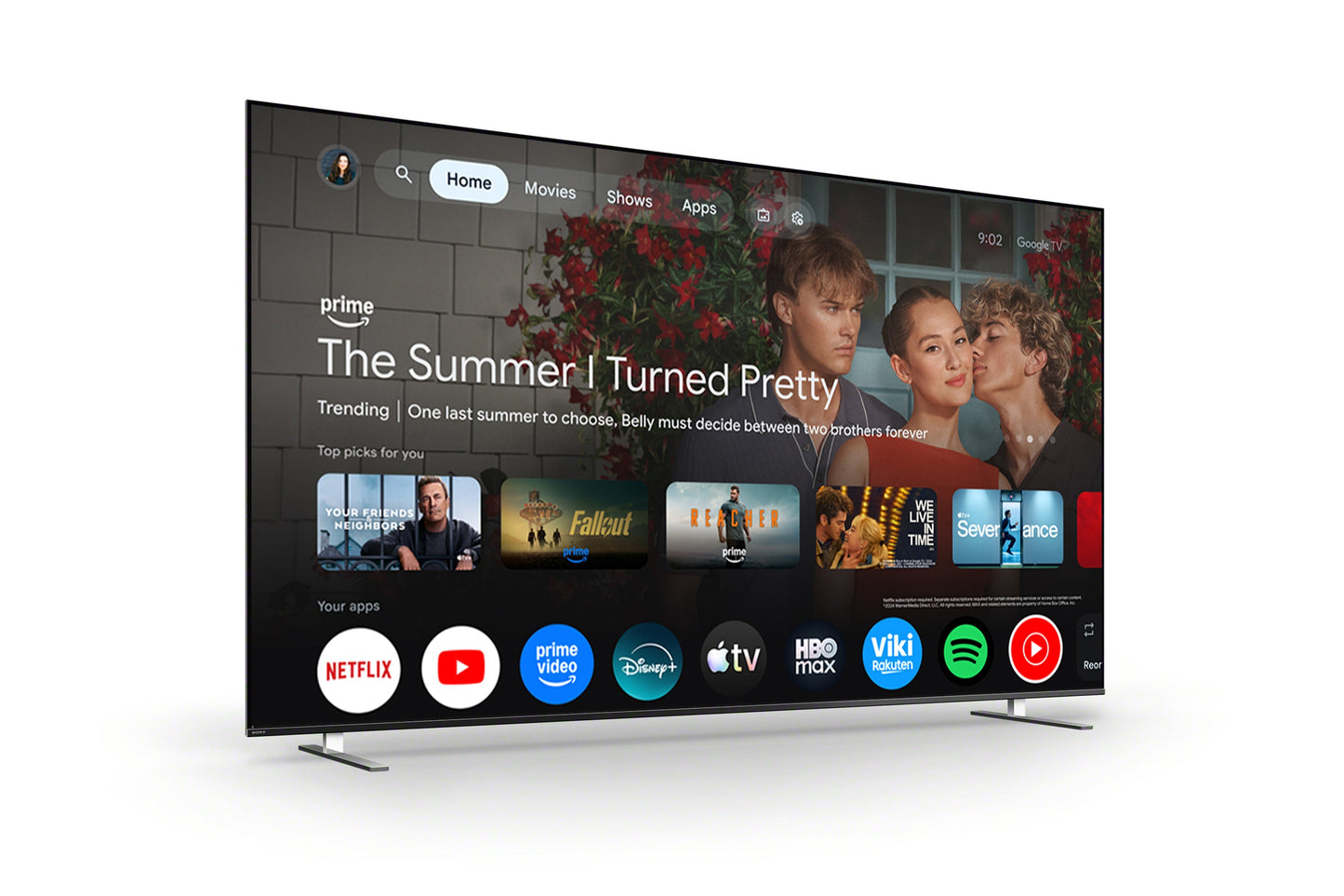 BRAVIA 7 II Class True RGB 4K HDR Google TV with Gemini