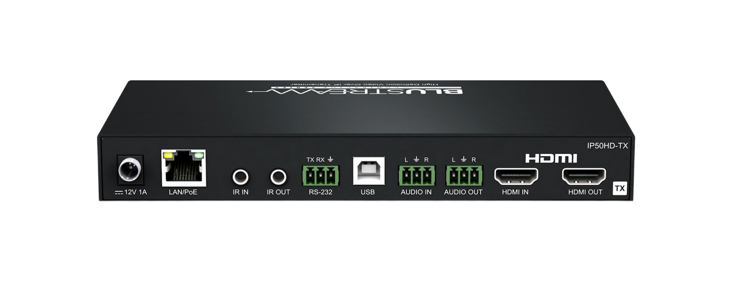 IP50HD-TX Contractor Series HD Video Transmitter Over 100Mbps Network