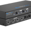MX22AB-8K 2x2 8K HDMI 2.1 Matrix with Audio Breakout