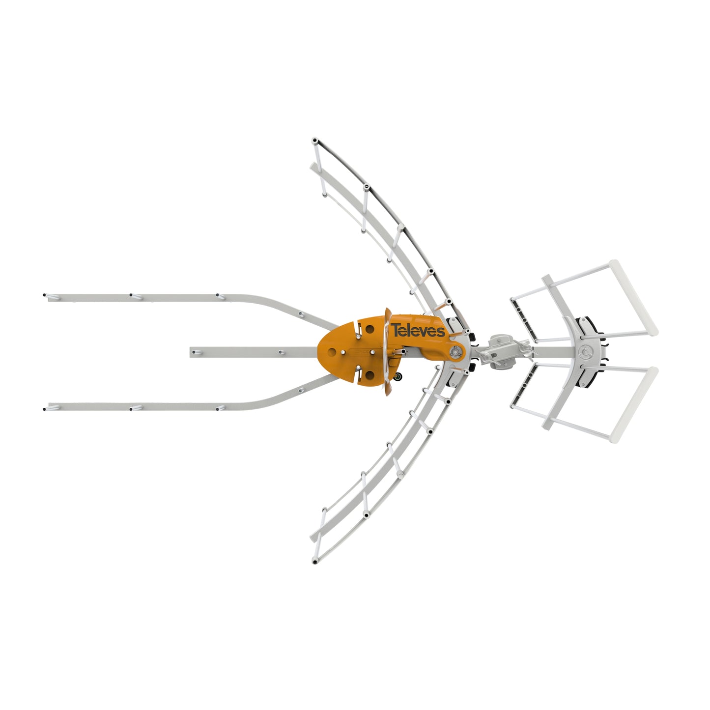 Refurbished Televes 148883 ELLIPSE MIX HDTV antenna Channels 7-36, High-VHF/UHF, LTE/5G Filter, Improved Replacement for 148881