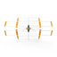 Televes 149321, V Zenit Mix HDTV Antenna, Hi-VHF/UHF, 42 Inch Boom Length with LTE Filtering
