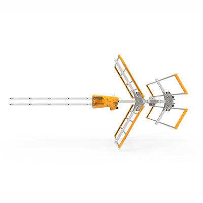 Televes 149321, V Zenit Mix HDTV Antenna, Hi-VHF/UHF, 42 Inch Boom Length with LTE Filtering