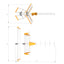 Televes 149321, V Zenit Mix HDTV Antenna, Hi-VHF/UHF, 42 Inch Boom Length with LTE Filtering