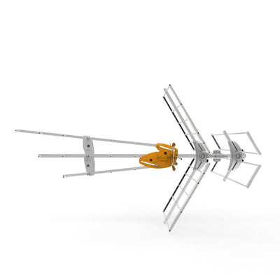 Refurbished Televes 149484, DAT BOSS MIX Antenna W/Preamp, hi-VHF/UHF, Now 5G Filtered, Replaces 149483