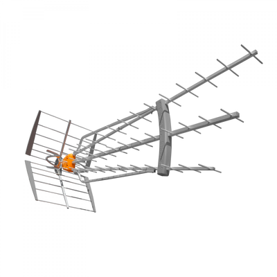Televes 149784, DAT BOSS LR UHF Antenna W/Pre-Amplifier, Long Range/Fringe (149783)