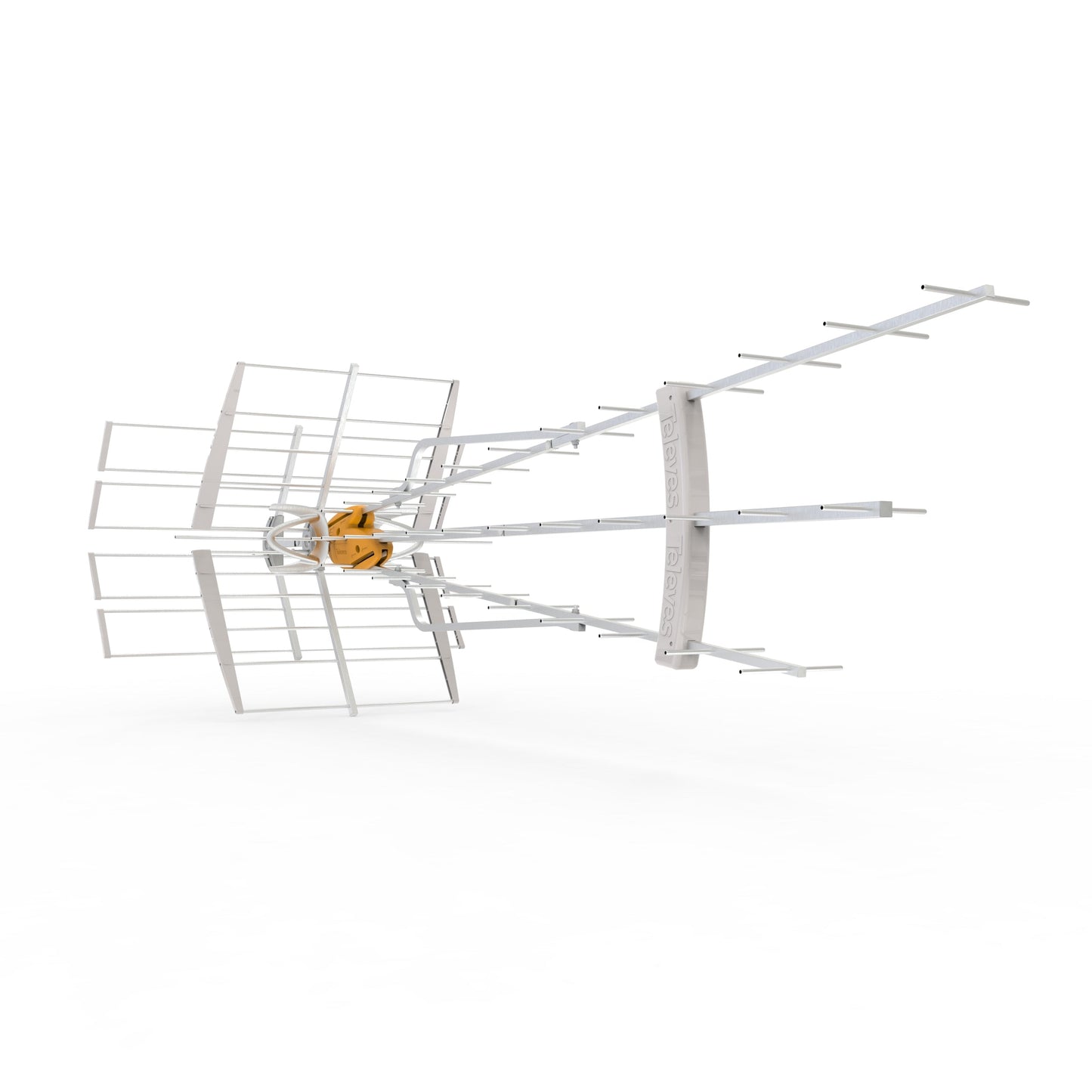 (Refurbished) Televes 149884, DAT BOSS MIX LR Repack Ready! Antenna W/5G Filtered Preamp, UHF/high-VHF, Long Range/Fringe-Deep Fringe