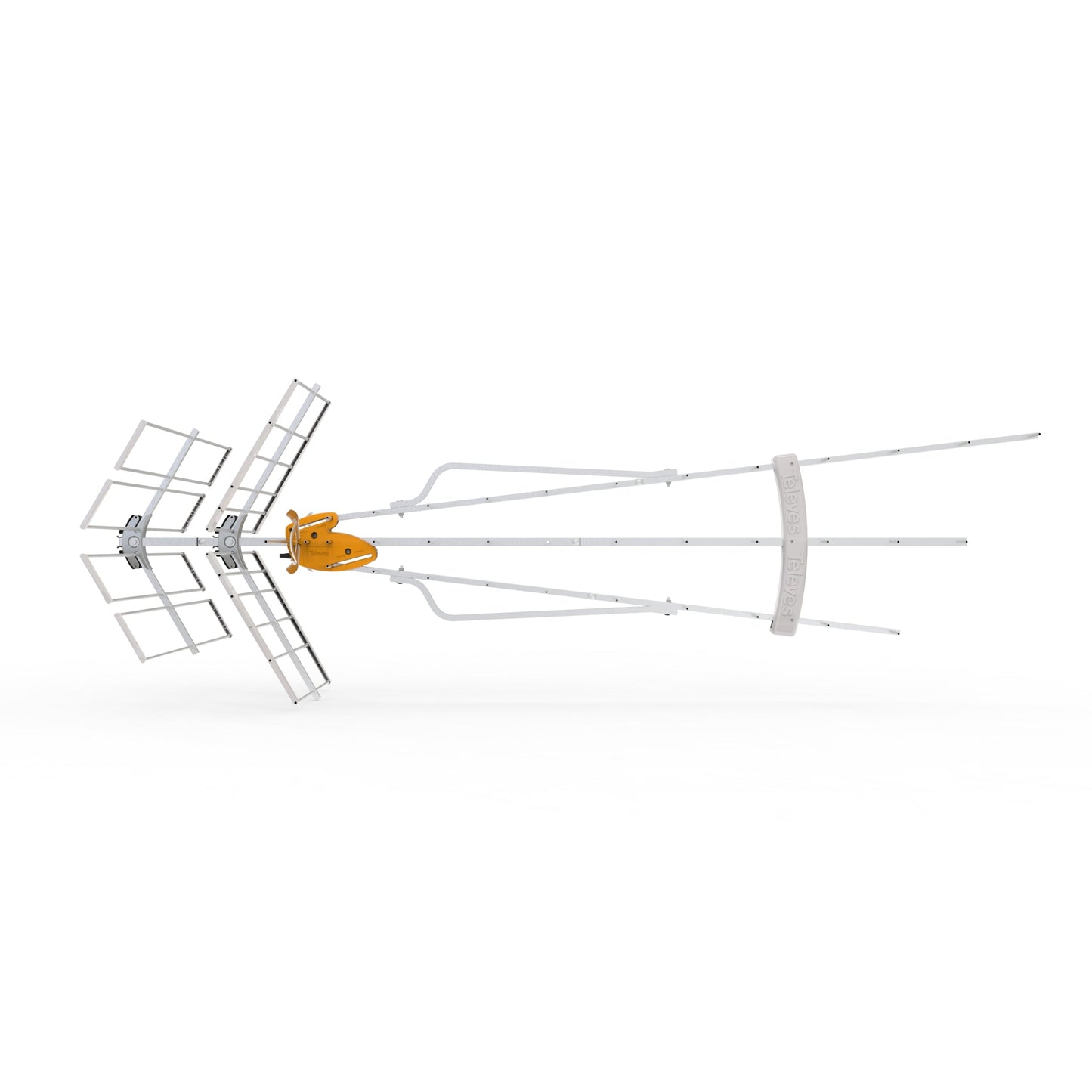 (Refurbished) Televes 149884, DAT BOSS MIX LR Repack Ready! Antenna W/5G Filtered Preamp, UHF/high-VHF, Long Range/Fringe-Deep Fringe