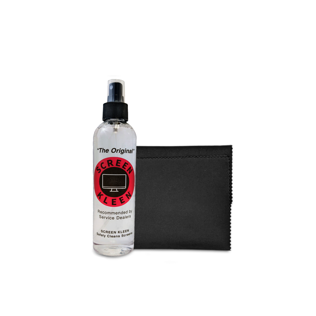 The "Original" Screen Kleen SK-004, 4 Ounce Screen Cleaner with 12" X 12" Double Density Micro Fiber Cloth