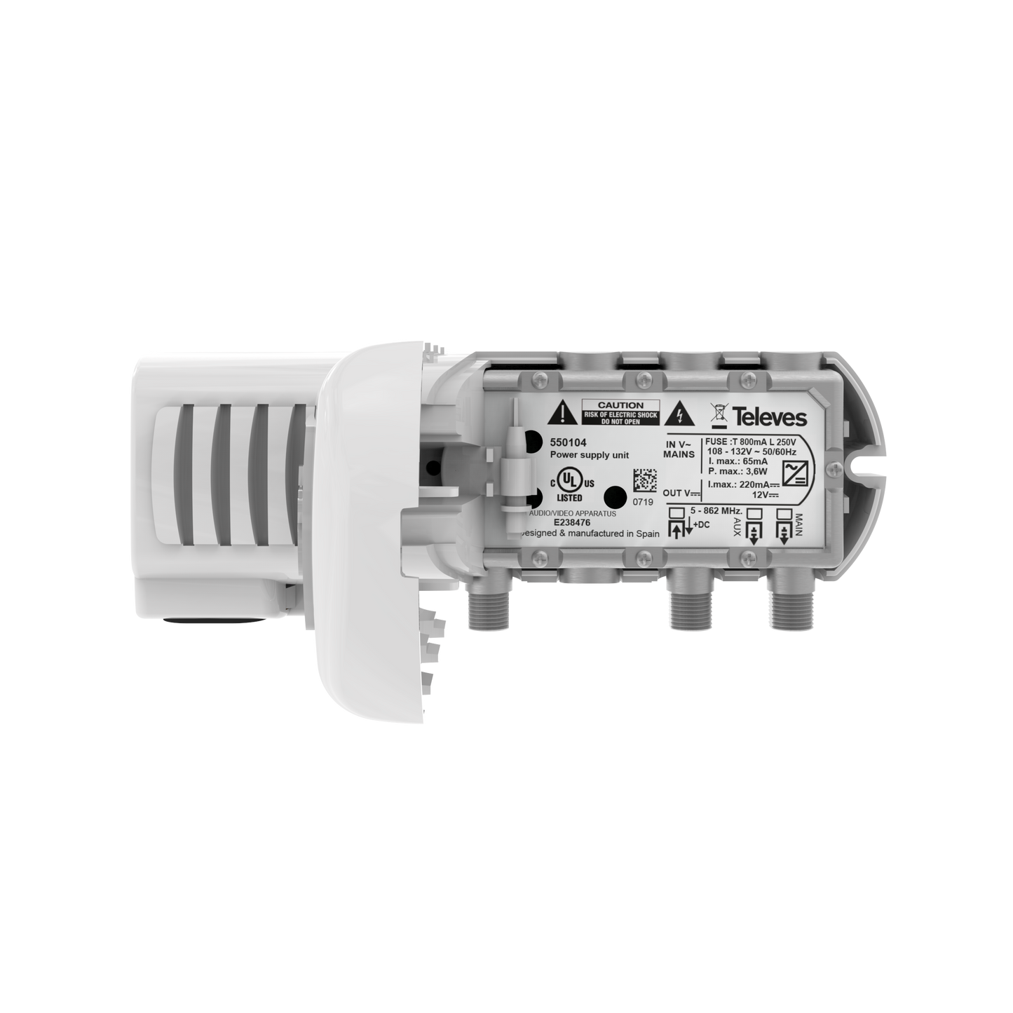 Refurbished Televes 149484, DAT BOSS MIX Antenna W/Preamp, hi-VHF/UHF, Now 5G Filtered, Replaces 149483