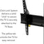 AVF B602BB Universal TV Stand/Base for up to 65" Flat Panel TV
