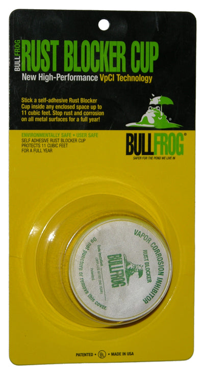 Bull Frog 91112 Rust Blocker Emitter Self Adhesive Cup Protects up to 11 Cu Ft