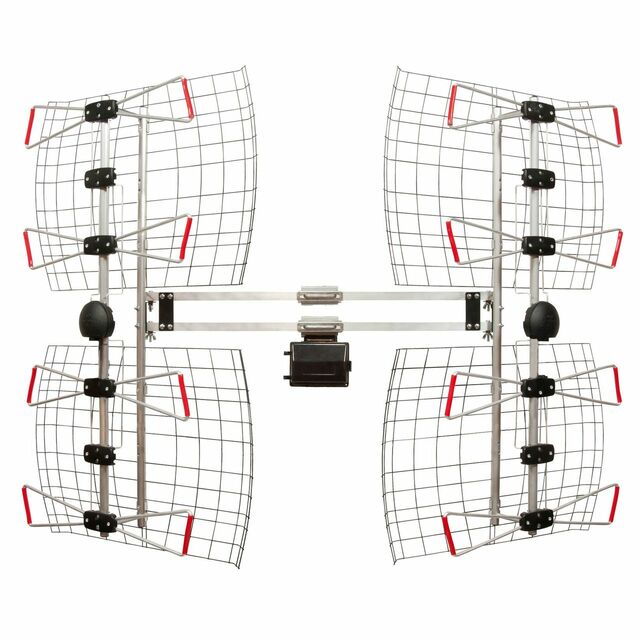 Antennas Direct DB8e, 8-Element Bowtie Antenna, UHF, Attic, Outdoor, 70+ miles
