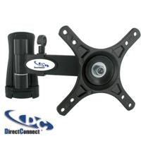 DCA1027 DirectConnect Swivel/Tilt & Extend LCD/PDP Mount For10"-27" Extends 7" Color Black 75X75 & 100X100 VESA Max 33LBS (Cantilever/Articulated)