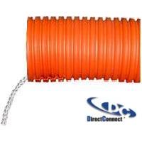 DCPC150-H250,  DirectConnect™, 1.5" Conduit, 250', w/Pull String, Orange HDPE, for Low Voltage Wire