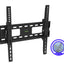 DCT3255V-RAC DirectConnect™ Flat LCD/PDP Tilting Wall Mount 10° FOR 32"-55" Black 400X400 VESA With Vertical Rail Arm Correction Level Included 165LBS MAX 2.48" Profile NU