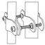 Easy Up EZEC-PTP8 POLE TO POLE MOUNT, ECONOMY