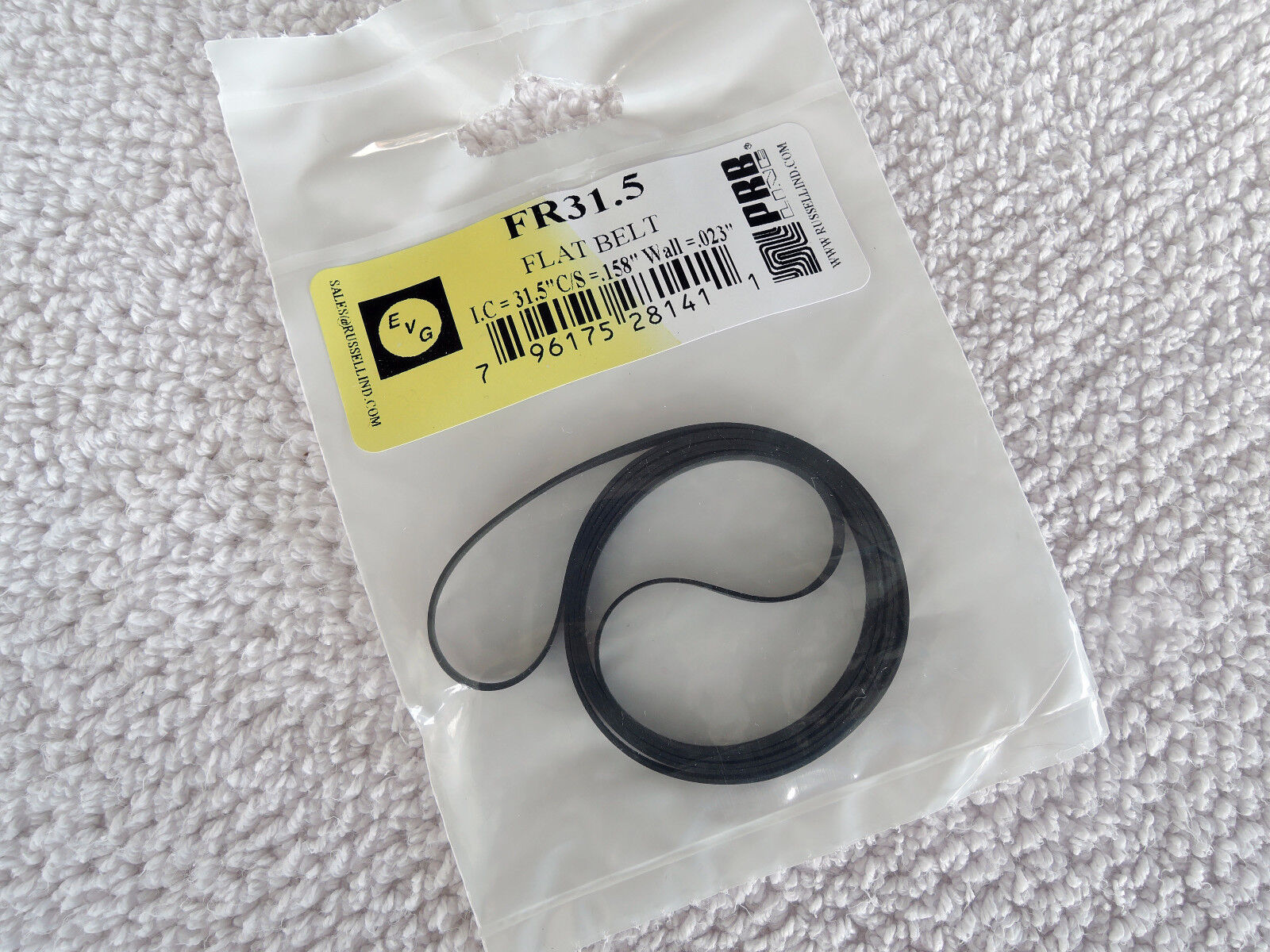 PRB FR31.5 BELT 31.500 x 0.158 x 0.023 – Ness Electronics, Inc