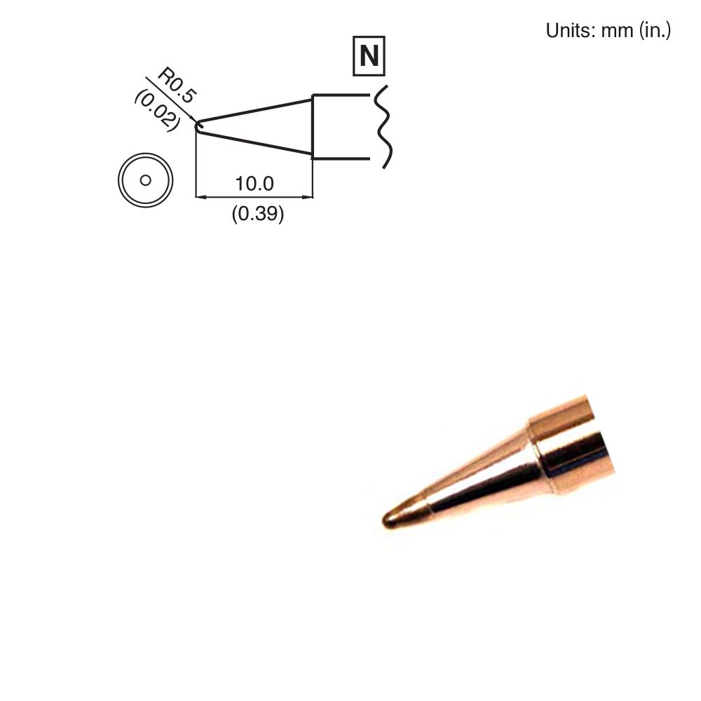 Hakko T15-B2 Solder Tip (Subs T7-B2) FX951 FM-206 FM-204 FM-203 FM-202 FP101