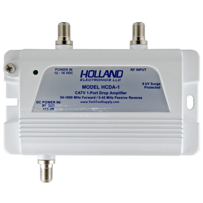 Holland HCDA-1, 15 dB cable drop amp, 1 output