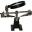 ECG/NTE JA-40, Helping 3rd Hand Soldering Iron Hobby Tool with Clamps and Magnifying Glass