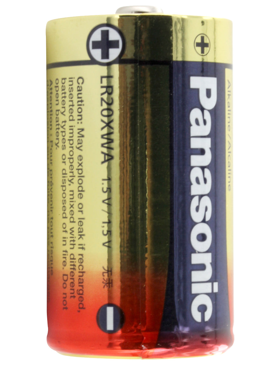 AM1 Panasonic Alkaline Battery AM1, D Cell  AM-1PA (ALK-D)