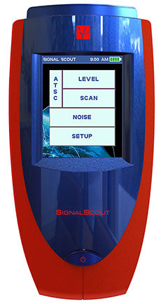 SS40 SignalScout Signal level Meter for Over-the-Air and Cable TV, by Psiber Data Systems