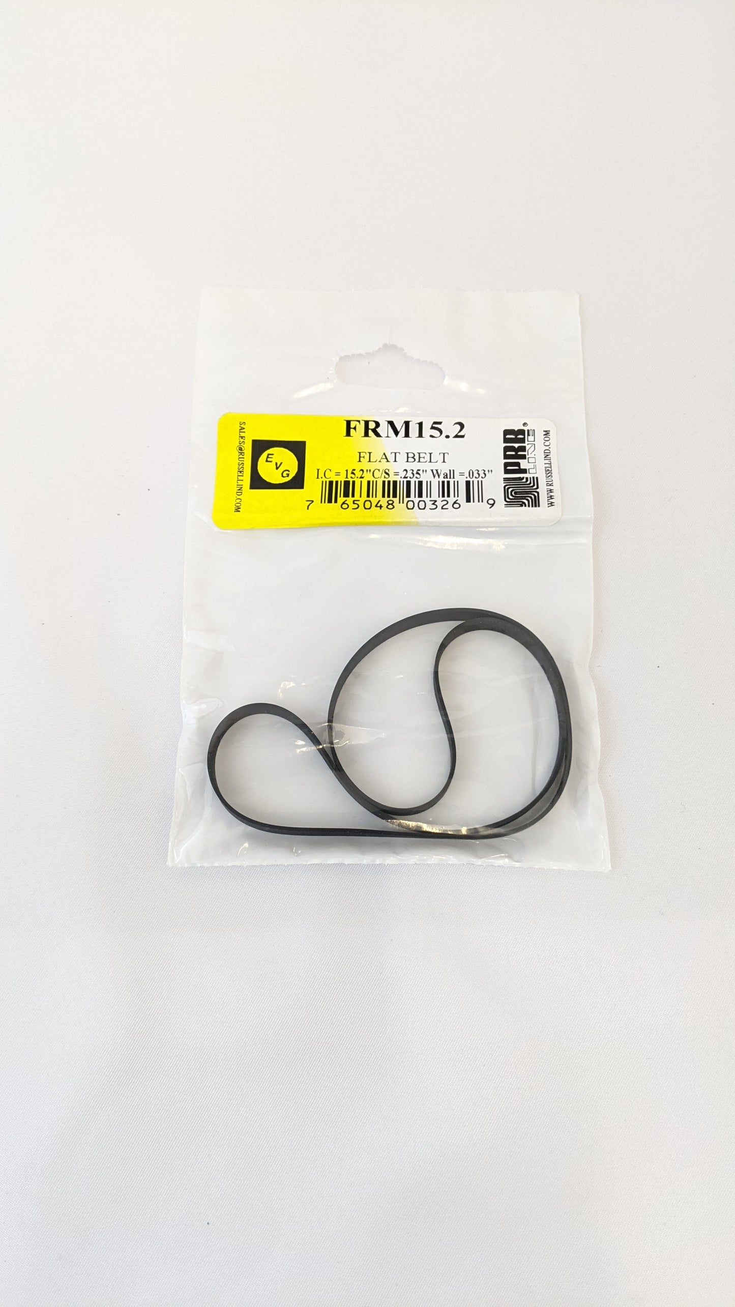 PRB FRM15.2, turntable belt, 15.200 x 0.235 x 0.033
