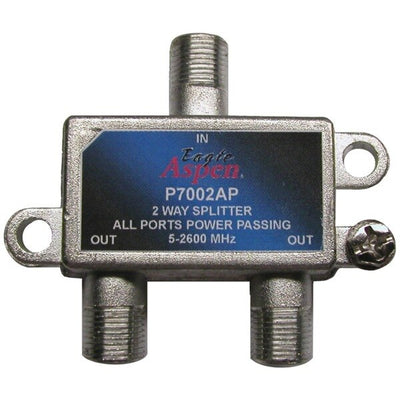 Eagle Aspen P7002AP, 2 WAY SPLITTER, 5 MHz-2.6 GHz (500309)