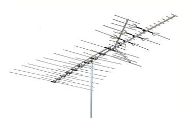 Sky Blue Antenna SB14, VHF/UHF Deep Fringe, HDTV Antenna