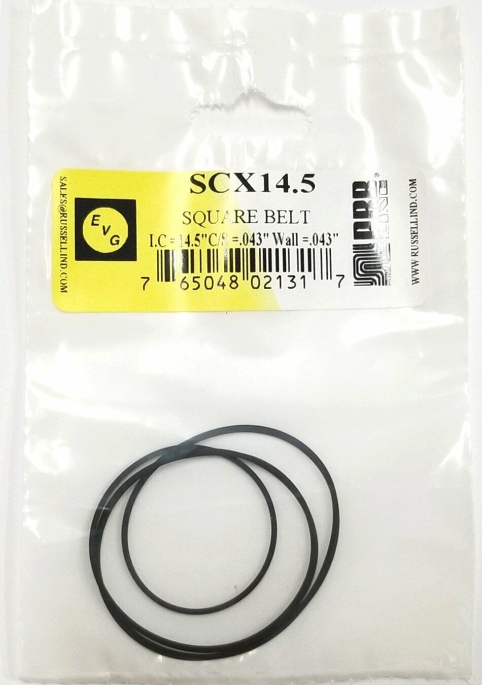 PRB SCX14.5 BELT 14.500 x 0.043 x 0.043
