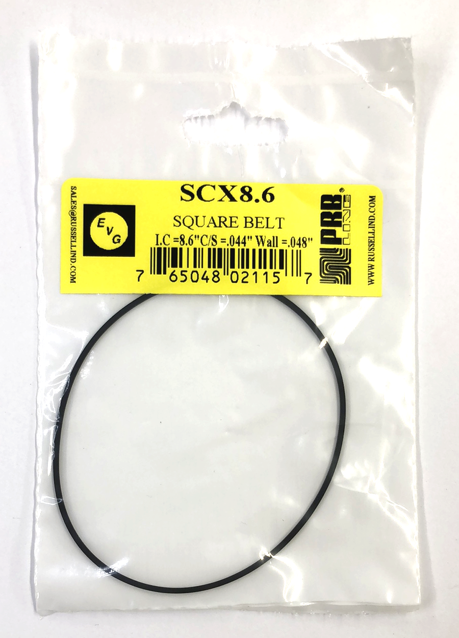 PRB SCX8.6 BELT 8.600 x 0.044 x 0.048
