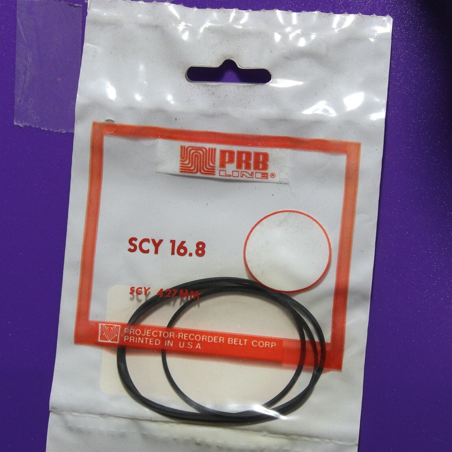 PRB SCY16.8 BELT 16.800 x 0.040 x 0.040