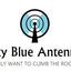 Sky Blue TR5, Heavy Duty, 5' Galvanized TV Antenna Tripod, 5 Foot
