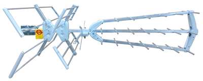 Sky Blue Antenna SB34, Fringe/Deep Fringe TV Antenna, Hi-VHF/UHF (ch. 7-44)