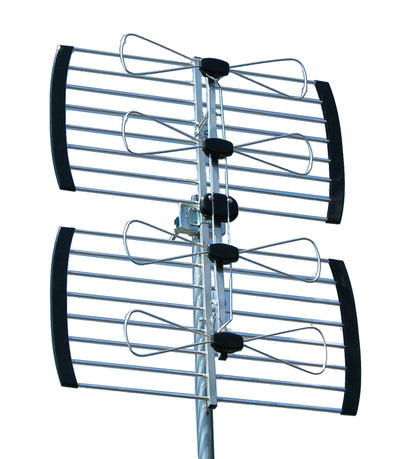 Sky Blue Antenna SB44, UHF TV Antenna, 4 Bay, Channels 14-60, Suburban/Near Fringe