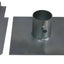 Sky Blue Antenna SBGP1, Ground Mounting Plate For Telescoping Mast, Soil/Ground Installation