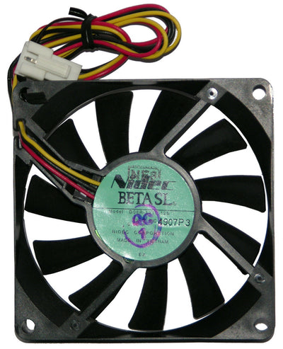 Sony cooling fan, 12V, Nidec, D08-12TL, aka D08R-12TL-12B