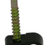 Telecrafter Q7BK, Flex Clips for RG-6 Quad shield Coax Cable, 7/8" screw, 100/bag