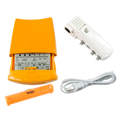 Televes 536081 Preamp Amplifier, LTE Filter, 3 Input, 22dB