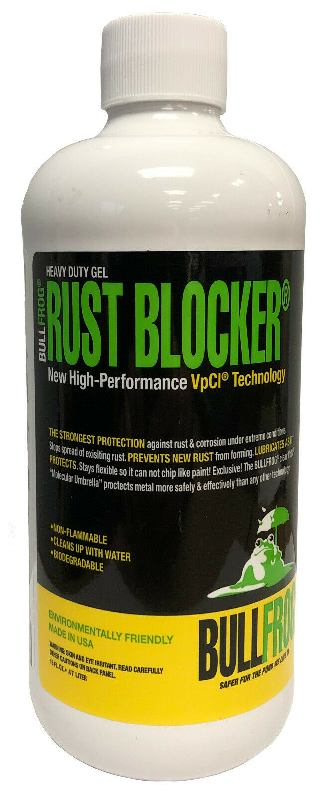 BullFrog 93896 Rust Blocker Heavy Duty Gel Protects Against Formation of Rust, 16oz